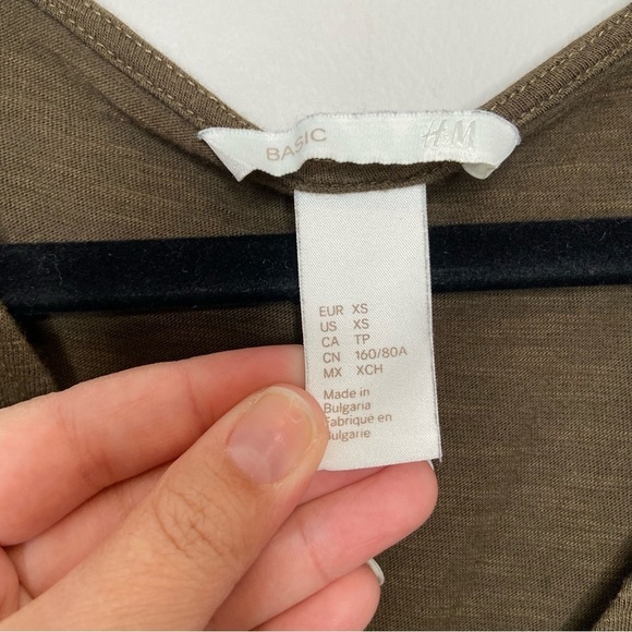 H&M green casual dress size Xs‎ - Picture 4 of 6